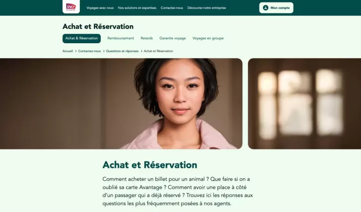 SNCF - women and coopy 